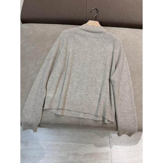 Cardigan de Lana Cuello Redondo Manga Larga Otoño-Invierno con Diseño Relajado y Estilizador - Image 9