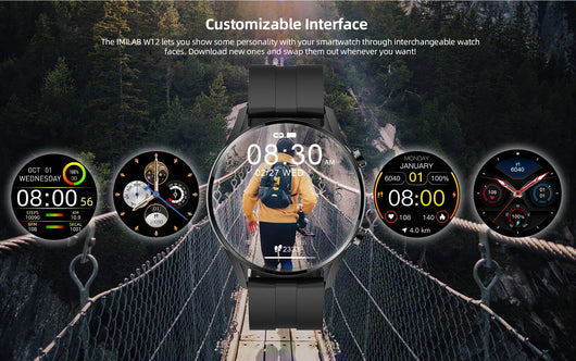 Reloj Inteligente IMILAB W12 - Smartwatch Deportivo con Monitor de Frecuencia Cardíaca y GPS - Image 24