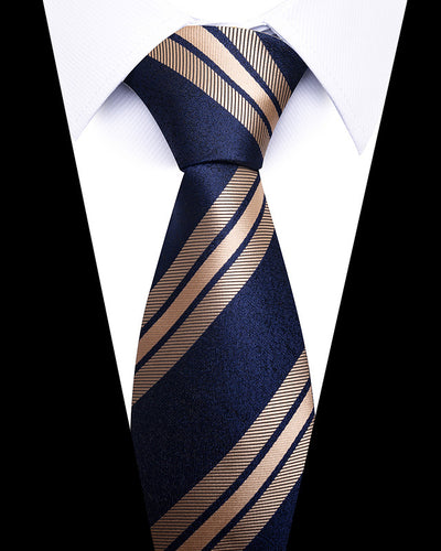 Corbata Ejecutiva a Rayas 8cm - Elegancia Profesional - Image 14