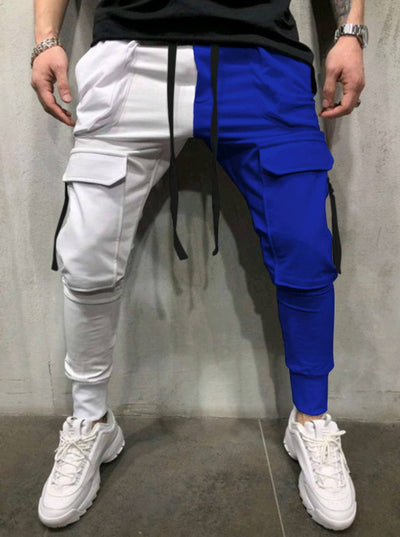 Pantalones Deportivos Multibolsillos con Bloques de Color - Image 8
