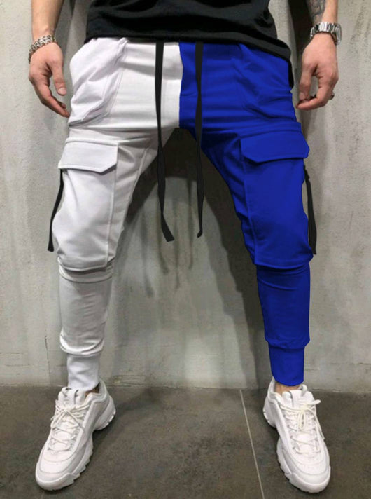 Pantalones Deportivos Multibolsillos con Bloques de Color - Image 8