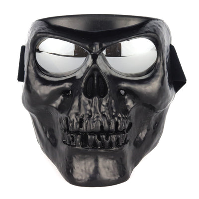 Máscara Cráneo para Motociclista con Gafas Integradas - Image 23