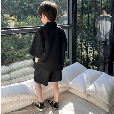 Traje Casual de Manga Corta para Niños - Image 4