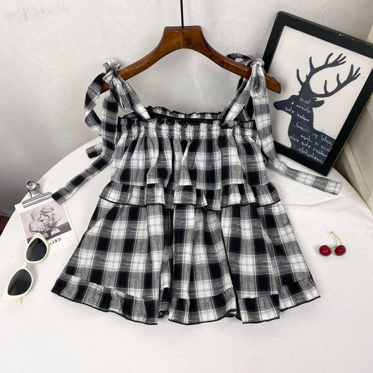 Blusa Sin Mangas Estilo Western con Volantes - Diseño Juvenil y Moderno - Image 9
