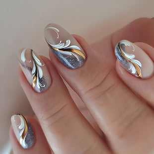 Uñas Postizas de Diamante Resistente - Diseño Europeo Premium - Image 60