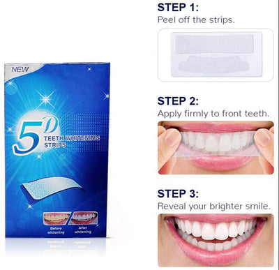 Parches Blanqueadores de Dientes 5D – Caja de 14 Unidades - Image 7