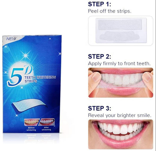 Parches Blanqueadores de Dientes 5D – Caja de 14 Unidades - Image 7