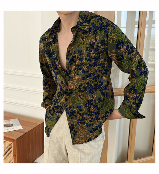 Camisa Floral Suelta de Manga Corta - Estilo Trendy y Elegante - Image 36