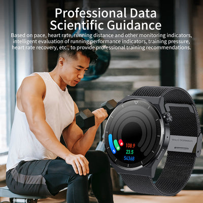 Reloj Inteligente con Monitor de Frecuencia Cardíaca y Sueño