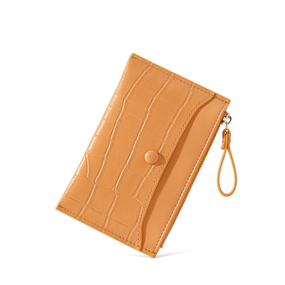 Billetera Compacta Multiranura para Mujer - Cartera Monedero PU Ultradelgada - Image 10