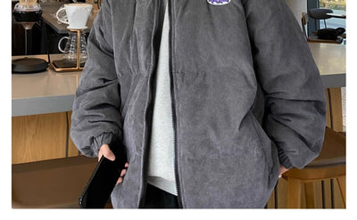 Abrigo Hombre Retro Oversized con Cuello Alto Reforzado - Image 8