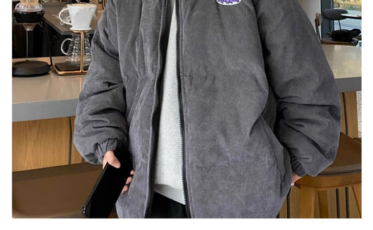 Abrigo Hombre Retro Oversized con Cuello Alto Reforzado - Image 8