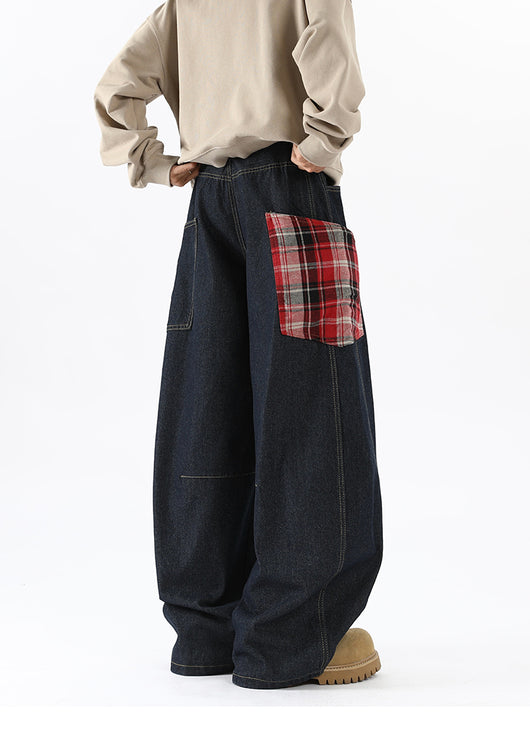 Pantalones Cargo Vaqueros con Bolsillos Grandes Diseño Retro para Hombre - Image 22