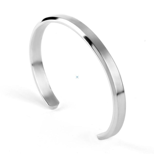 Pulsera de Acero Inoxidable para Hombre - Brazalete Elegante