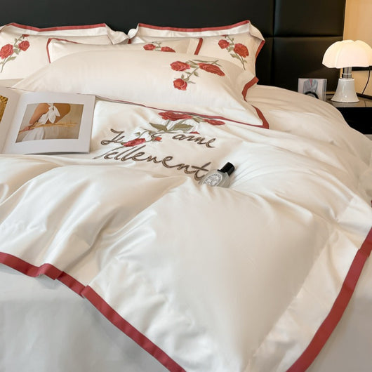 Juego de Cama 4 Piezas Algodón Pima Premium - Lujo Asequible - Image 4