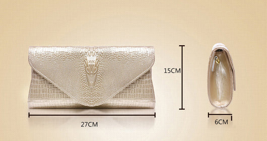 Cartera Larga de Cuero Genuino para Mujer - Diseño Europeo - Image 6