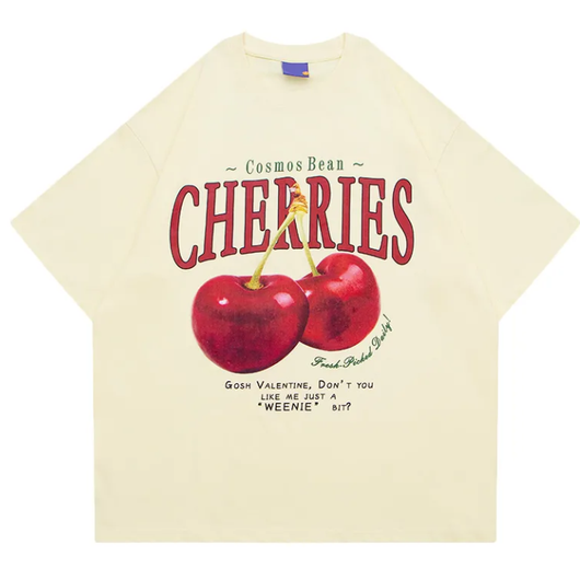 Playera Couple Estampado Americano para Mujer - Image 2