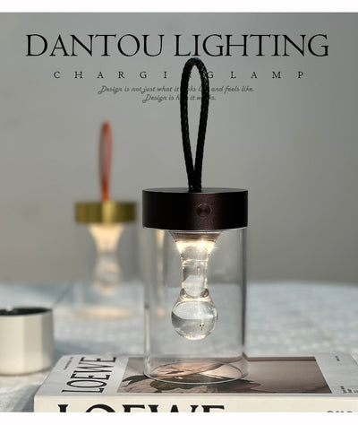 Lámpara Camping Recargable con Diseño Gota de Agua - Luz Nocturna Portátil - Image 13