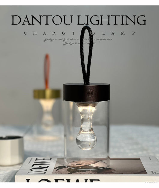 Lámpara Camping Recargable con Diseño Gota de Agua - Luz Nocturna Portátil - Image 13