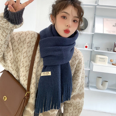 Bufanda de Flecos para Otoño e Invierno Mujer - Image 12