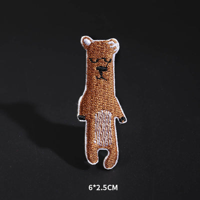 Parches Bordados de Animales Infantiles para Ropa - Image 2