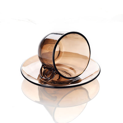 Taza de Café Cristal Templado Resistente al Calor - Diseño Europeo Moderno - Image 32