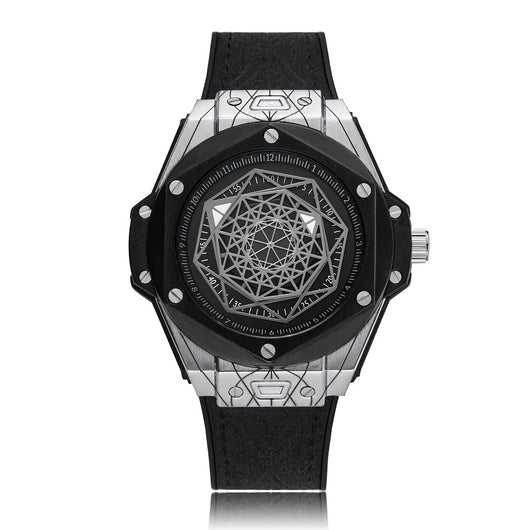 Reloj Hombre Big Bang Telaraña Tatuaje - Correa Goma Resistente Estudiante - Image 12