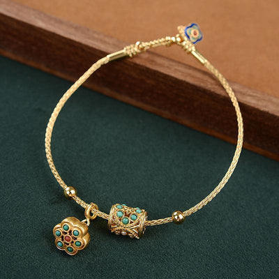 Pulsera de Personalidad Turquesa Sintética para Mujer - Image 8
