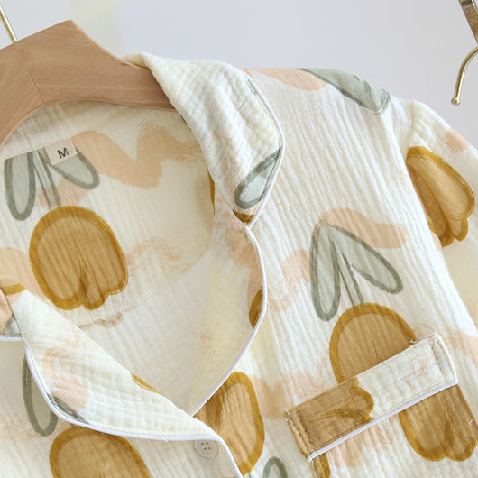 Conjunto de Pijama Corto para Casa - Blusa y Shorts Cómodos - Image 21