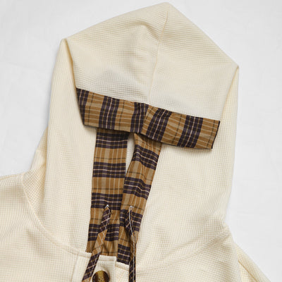 Sudadera Hoodie Patchwork Cuadros para Mujer - Image 14