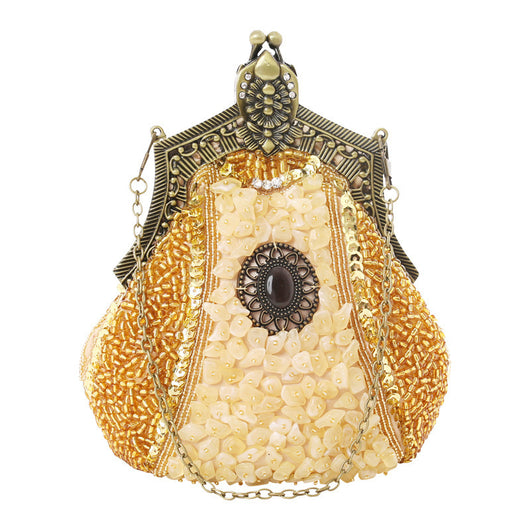 Bolso de Noche Vintage con Cuentas Brillantes - Image 17