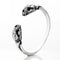Pulsera de Plata Esterlina 925 Calavera Beast para Hombre
