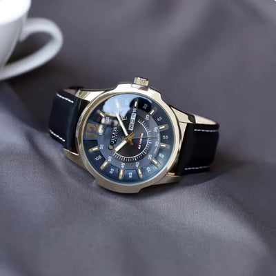 Reloj de Pulsera Ejecutivo para Hombre con Calendario Semanal - Image 2