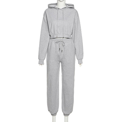 Sudadera con Capucha y Cintura Alta - Conjunto Casual Deportivo - Image 5