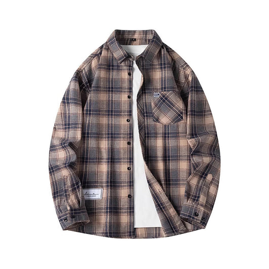Camisa de Cuadros Manga Larga para Hombre - Marca Americana - Image 3