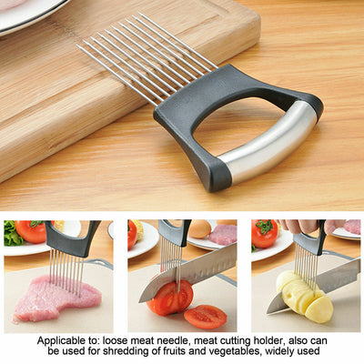 Cortador de Verduras con Soporte Antideslizante - Acero Inoxidable - Image 3
