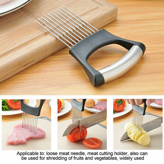 Cortador de Verduras con Soporte Antideslizante - Acero Inoxidable - Image 3