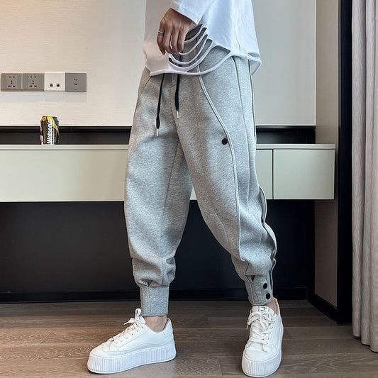 Pantalones Deportivos de Terciopelo para Hombre Talla Grande - Image 2