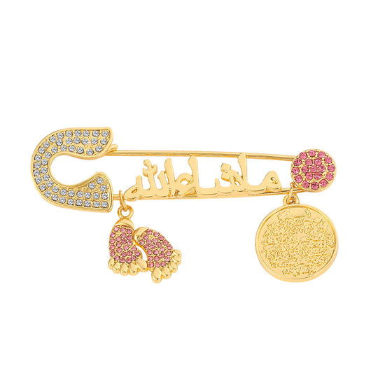 Broche de Letra Diamantado en Metal - Accesorio Personalizado Elegante - Image 12