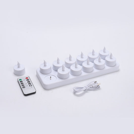 Vela LED Recargable de Larga Duración con Atmósfera Confesional - Image 5