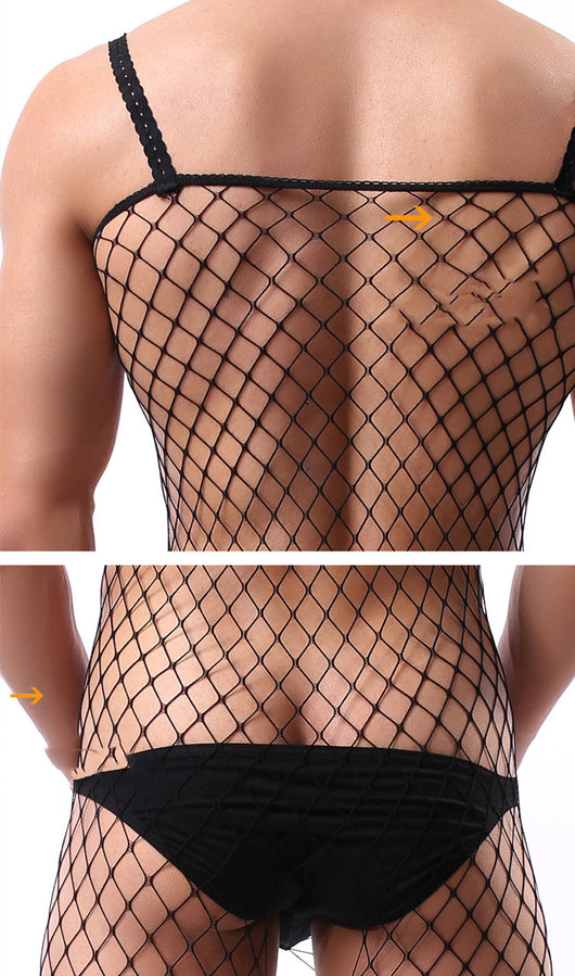Medias Huecas de Una Pieza con Tirantes Delantero y Trasero - Image 12