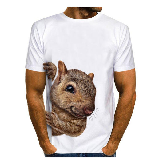Playera Estampado Animal 3D - Diseño Adorable y Moderno - Image 4