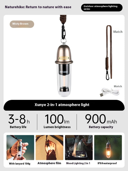 Linterna Portátil LED para Camping y Tienda de Campaña - Image 5
