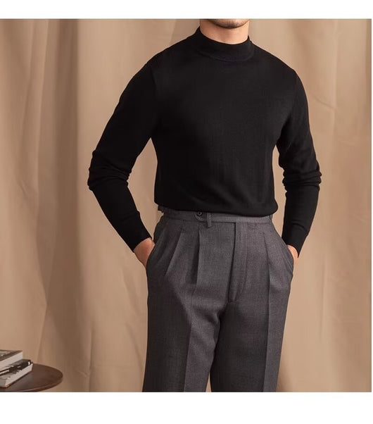 Suéter Cuello Alto Slim Fit Diario - Prenda Base Térmica Versátil - Image 21