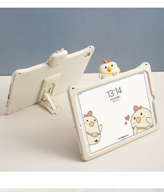 Mochila Infantil con Funda de Silicona para Tablet - Diseño Pollo Adorable - Image 12