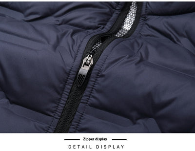 Chaqueta Acolchada de Plumón para Parejas - Abrigo Térmico y Cálido - Image 36