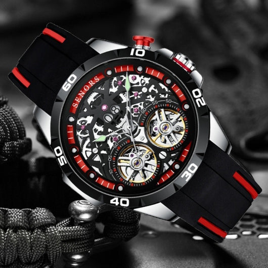 Reloj Mecánico Automático Hueco Luminoso para Hombre
