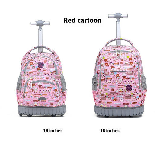 Mochila Escolar Trolley Estilo Coreano para Niños y Estudiantes - Image 12