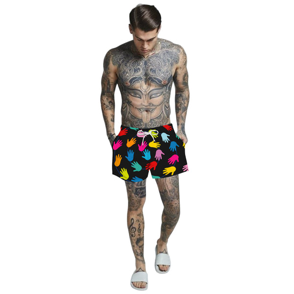 Playera Hombre Estampado Digital Paisaje Púrpura - Colección Verano