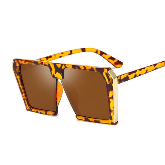 Gafas de Sol Grandes Marco Metálico para Mujer con Protección UV - Image 6